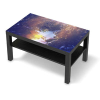 Möbelfolie Lichtflut - IKEA Lack Tisch 90x55 cm - schwarz