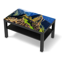 Möbelfolie Machu Picchu - IKEA Lack Tisch 90x55 cm - schwarz