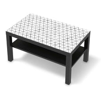 Möbelfolie Mediana - IKEA Lack Tisch 90x55 cm - schwarz