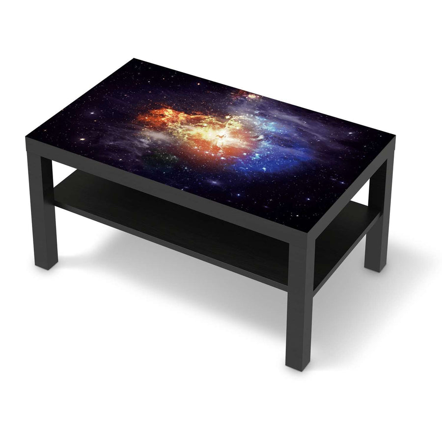 Möbelfolie Nebula - IKEA Lack Tisch 90x55 cm - schwarz