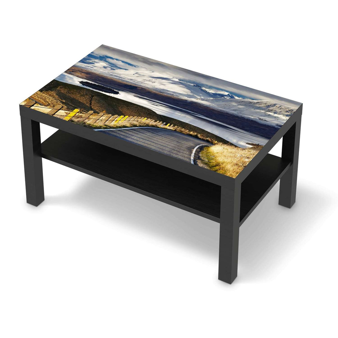Möbelfolie New Zealand - IKEA Lack Tisch 90x55 cm - schwarz