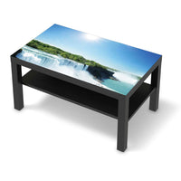 Möbelfolie Niagara Falls - IKEA Lack Tisch 90x55 cm - schwarz