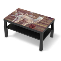 Möbelfolie Pako - IKEA Lack Tisch 90x55 cm - schwarz