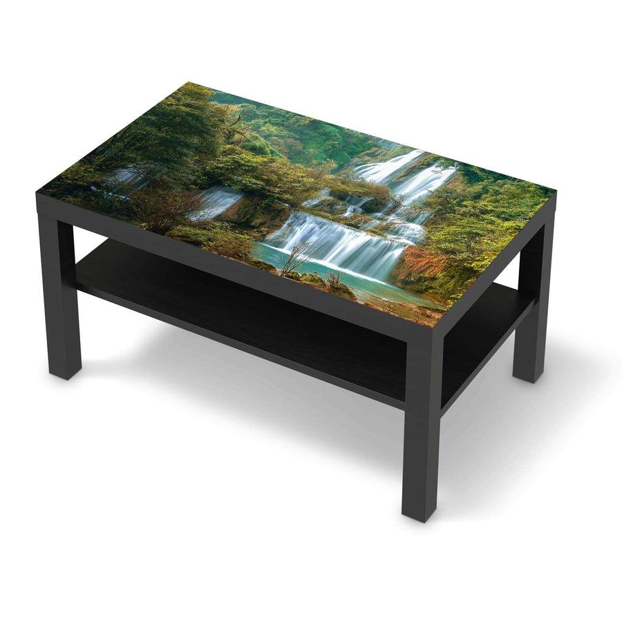Möbelfolie Rainforest - IKEA Lack Tisch 90x55 cm - schwarz