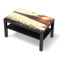 Möbelfolie Seaside Dreams - IKEA Lack Tisch 90x55 cm - schwarz
