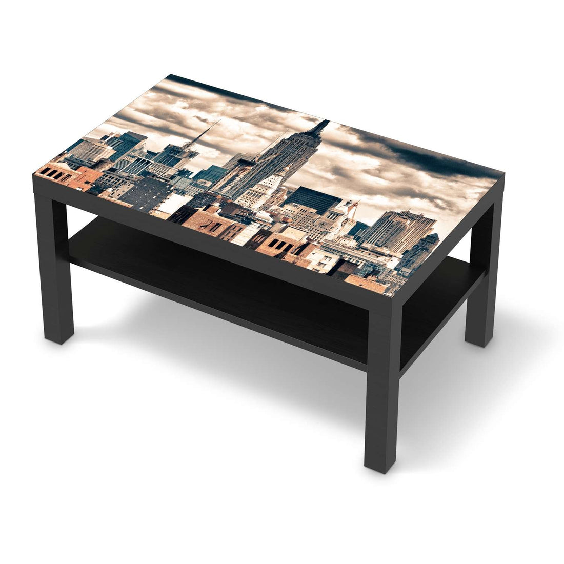 Möbelfolie Skyline NYC - IKEA Lack Tisch 90x55 cm - schwarz