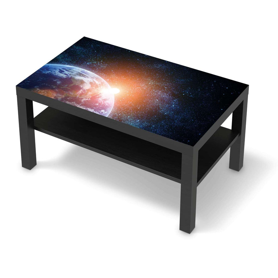 Möbelfolie Sunrise - IKEA Lack Tisch 90x55 cm - schwarz