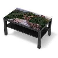 Möbelfolie The Great Wall - IKEA Lack Tisch 90x55 cm - schwarz
