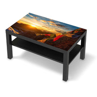 Möbelfolie Tibet - IKEA Lack Tisch 90x55 cm - schwarz