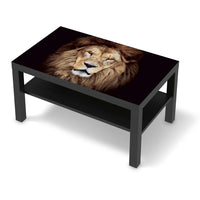 Möbelfolie Wild Eyes - IKEA Lack Tisch 90x55 cm - schwarz