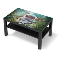 Möbelfolie Wuschel - IKEA Lack Tisch 90x55 cm - schwarz