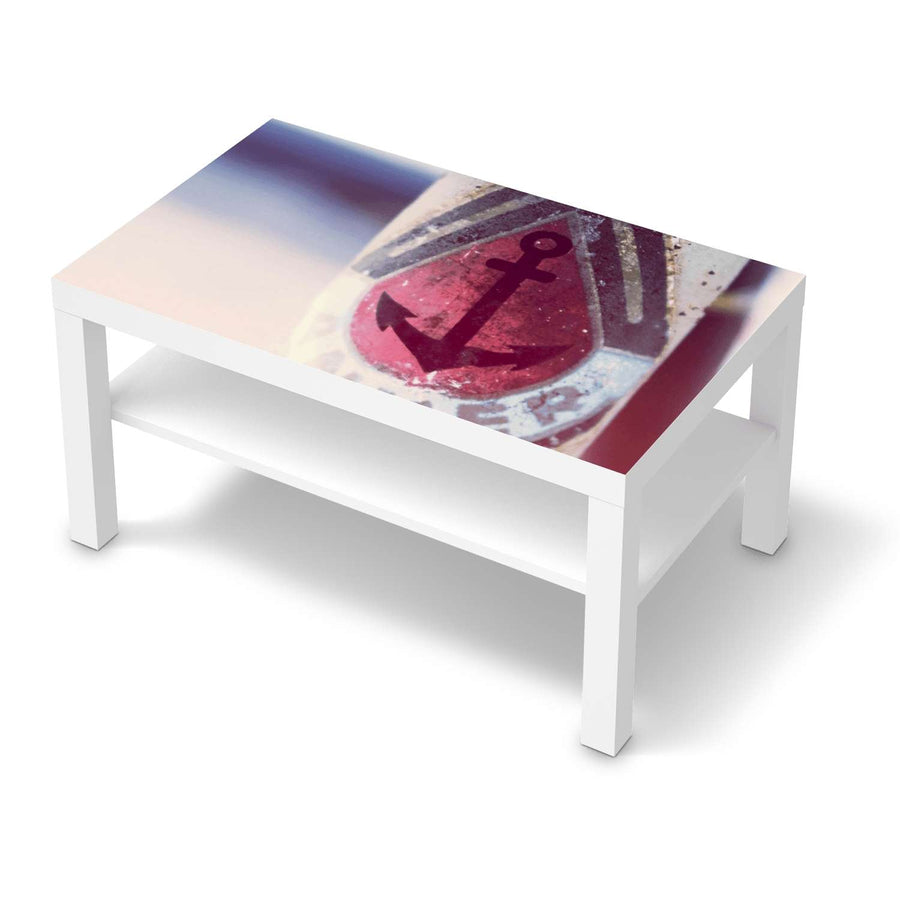 Möbelfolie Anker 2 - IKEA Lack Tisch 90x55 cm - weiss