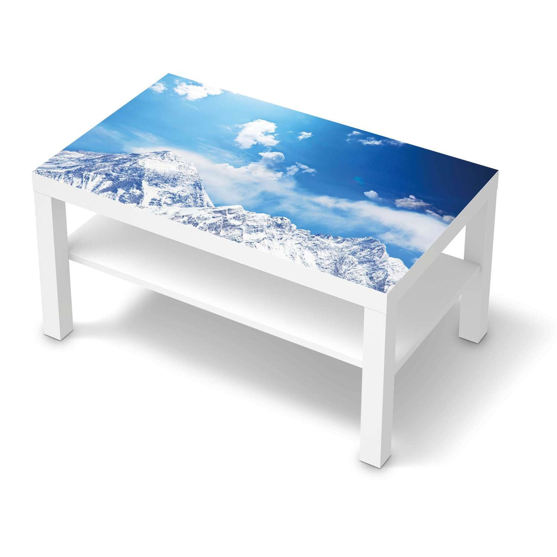 Möbelfolie Everest - IKEA Lack Tisch 90x55 cm - weiss