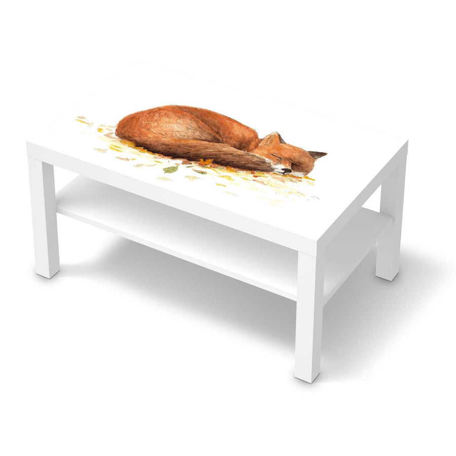 Möbelfolie Fuchs - IKEA Lack Tisch 90x55 cm - weiss