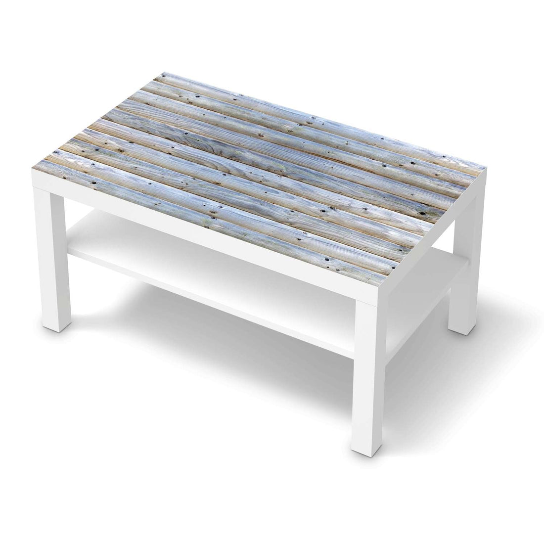 Möbelfolie Greyhound - IKEA Lack Tisch 90x55 cm - weiss