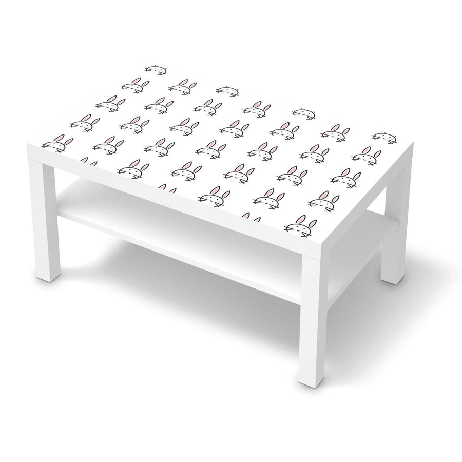 Möbelfolie Hoppel - IKEA Lack Tisch 90x55 cm - weiss