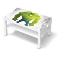 Möbelfolie Mr. Green - IKEA Lack Tisch 90x55 cm - weiss