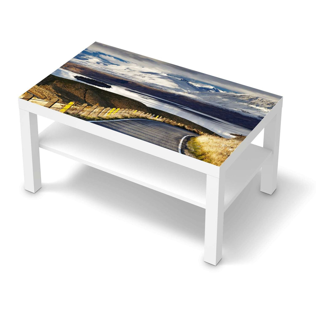 Möbelfolie New Zealand - IKEA Lack Tisch 90x55 cm - weiss