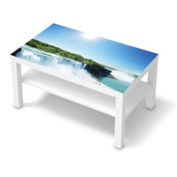 Möbelfolie Niagara Falls - IKEA Lack Tisch 90x55 cm - weiss