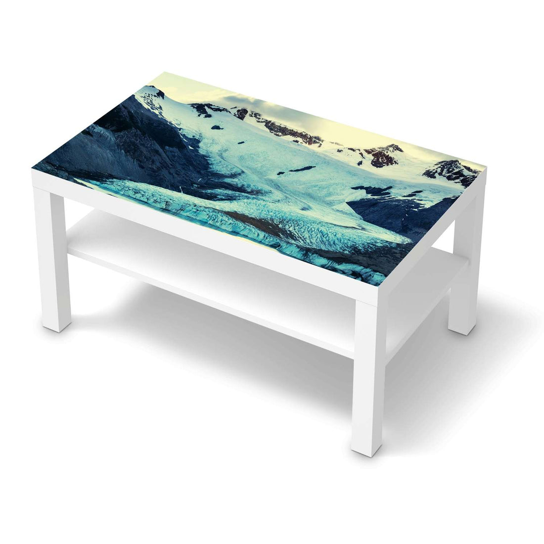 Möbelfolie Patagonia - IKEA Lack Tisch 90x55 cm - weiss