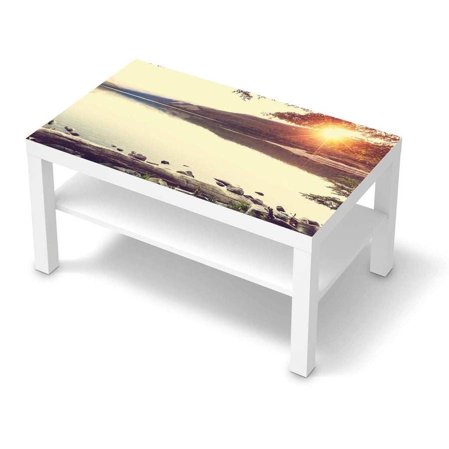 Möbelfolie Seaside Dreams - IKEA Lack Tisch 90x55 cm - weiss