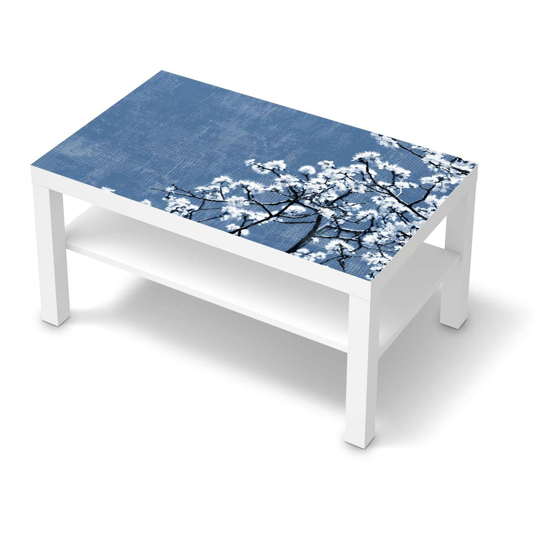 Möbelfolie Spring Tree - IKEA Lack Tisch 90x55 cm - weiss