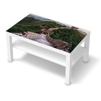 Möbelfolie The Great Wall - IKEA Lack Tisch 90x55 cm - weiss