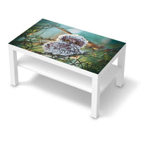 Möbelfolie Wuschel - IKEA Lack Tisch 90x55 cm - weiss