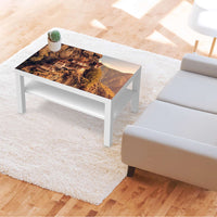 Möbelfolie Bhutans Paradise - IKEA Lack Tisch 90x55 cm - Wohnzimmer