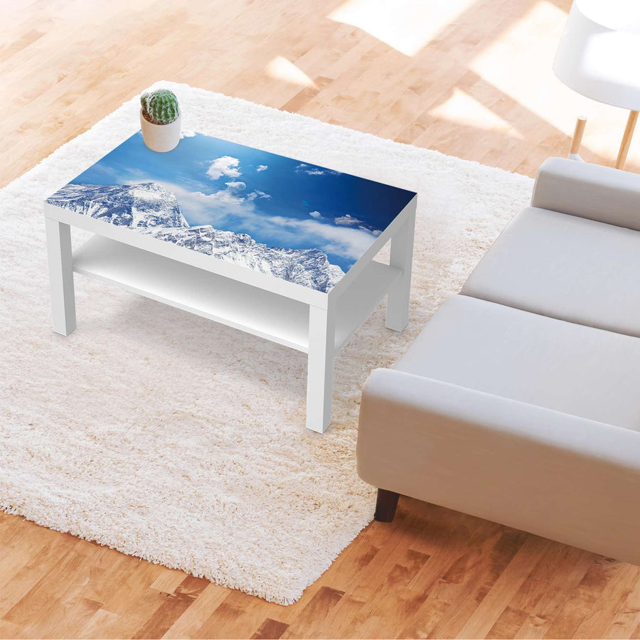 Möbelfolie Everest - IKEA Lack Tisch 90x55 cm - Wohnzimmer