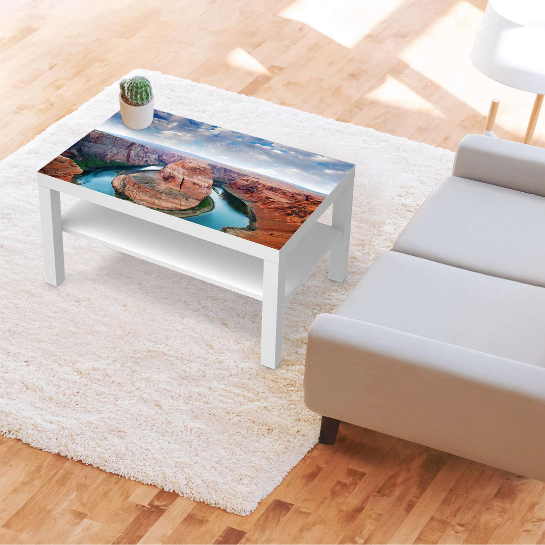 Möbelfolie Grand Canyon - IKEA Lack Tisch 90x55 cm - Wohnzimmer