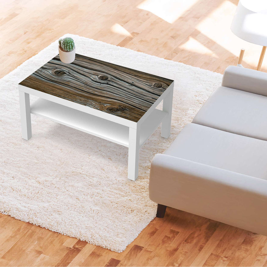 Möbelfolie Hochbejahrt - IKEA Lack Tisch 90x55 cm - Wohnzimmer