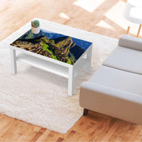 Möbelfolie Machu Picchu - IKEA Lack Tisch 90x55 cm - Wohnzimmer