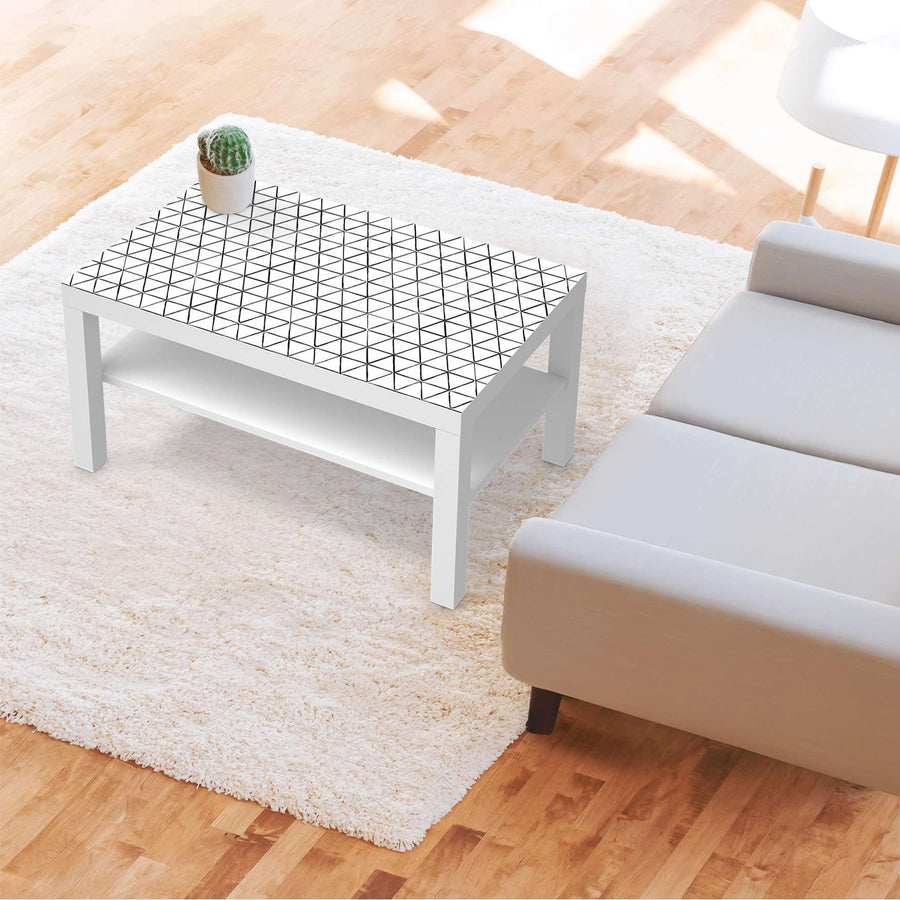 Möbelfolie Mediana - IKEA Lack Tisch 90x55 cm - Wohnzimmer