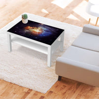 Möbelfolie Nebula - IKEA Lack Tisch 90x55 cm - Wohnzimmer