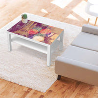 Möbelfolie Paris - IKEA Lack Tisch 90x55 cm - Wohnzimmer