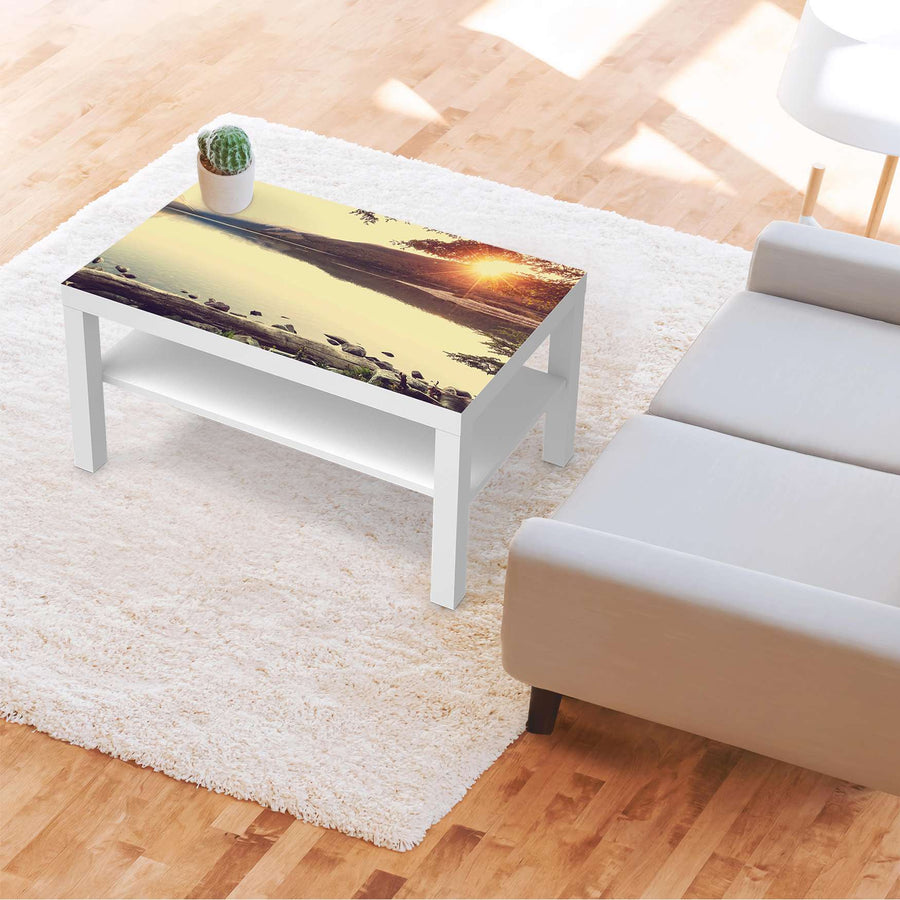 Möbelfolie Seaside Dreams - IKEA Lack Tisch 90x55 cm - Wohnzimmer