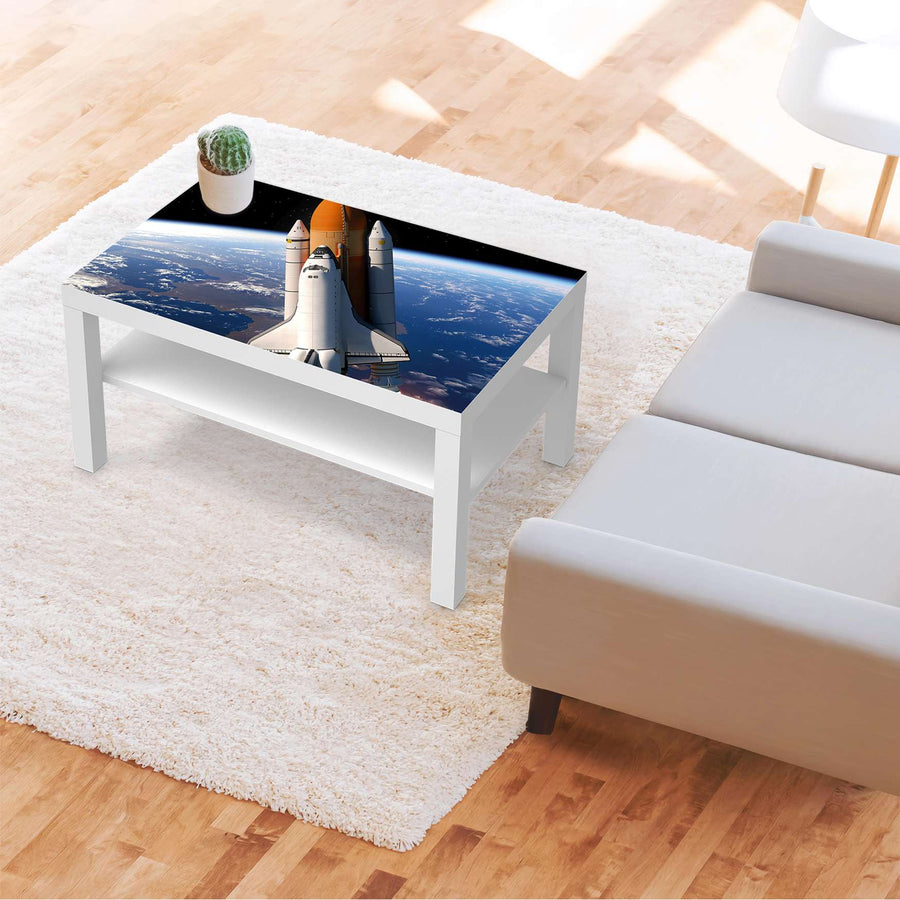 Möbelfolie Space Traveller - IKEA Lack Tisch 90x55 cm - Wohnzimmer