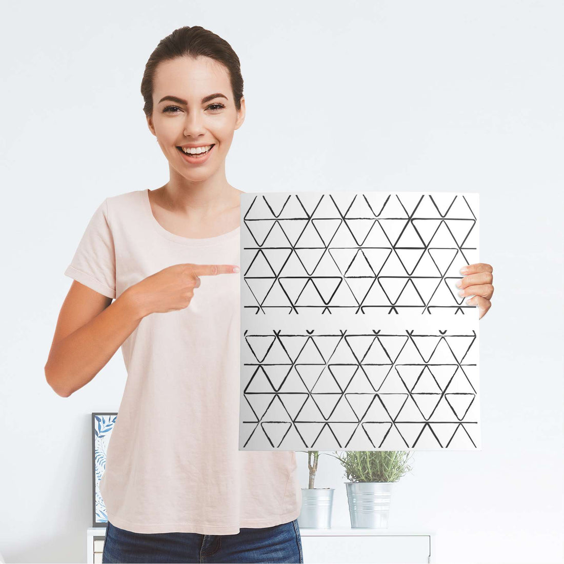 Möbelfolie Mediana - IKEA Malm Kommode 2 Schubladen - Folie