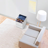 Möbelfolie Brooklyn Bridge - IKEA Malm Kommode 2 Schubladen [oben] - Wohnzimmer