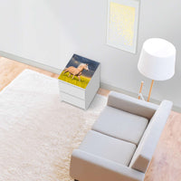 Möbelfolie Wildpferd - IKEA Malm Kommode 2 Schubladen [oben] - Wohnzimmer