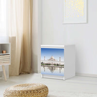 Möbelfolie Taj Mahal - IKEA Malm Kommode 2 Schubladen - Schlafzimmer