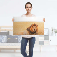Möbelfolie Lion King - IKEA Malm Kommode 4 Schubladen [oben] - Folie