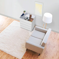 Möbelfolie Footballmania - IKEA Malm Kommode 4 Schubladen [oben] - Wohnzimmer