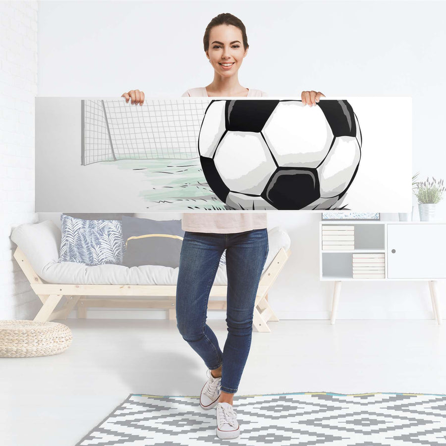Möbelfolie Freistoss - IKEA Malm Kommode 6 Schubladen (breit) [oben] - Folie