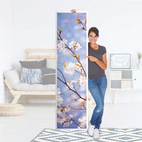 Möbelfolie Apple Blossoms - IKEA Pax Schrank 201 cm Höhe - 1 Tür - Folie
