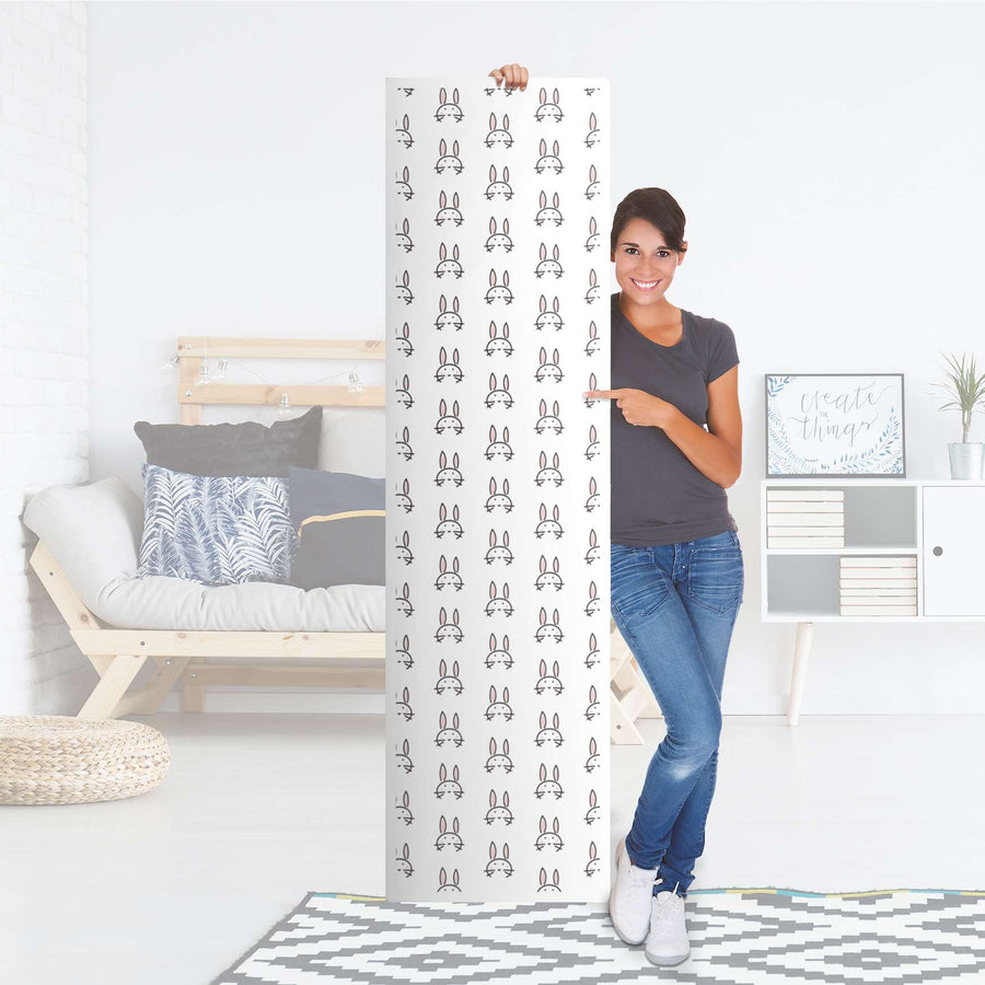 Möbelfolie Hoppel - IKEA Pax Schrank 201 cm Höhe - 1 Tür - Folie