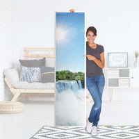 Möbelfolie Niagara Falls - IKEA Pax Schrank 201 cm Höhe - 1 Tür - Folie