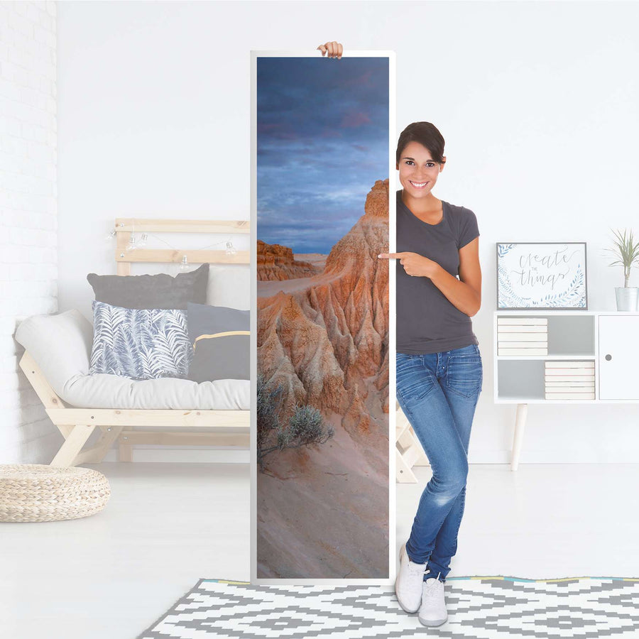 Möbelfolie Outback Australia - IKEA Pax Schrank 201 cm Höhe - 1 Tür - Folie