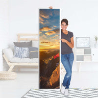 Möbelfolie Tibet - IKEA Pax Schrank 201 cm Höhe - 1 Tür - Folie